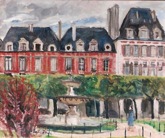 La  place des Vosges